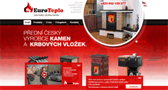 Desktop Screenshot of euroteplo.cz